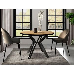 Mobistoxx Table repas extensible REALLY 100  176 cm chene craft