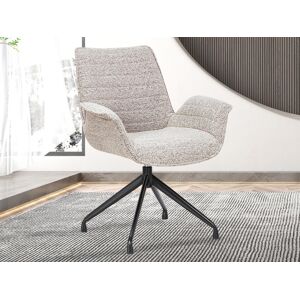 Mobistoxx Fauteuil pivotant AMISA beige