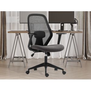 Mobistoxx Fauteuil de bureau CLAUSS noir/gris