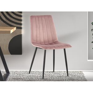 Mobistoxx Chaise WILLO velours rose