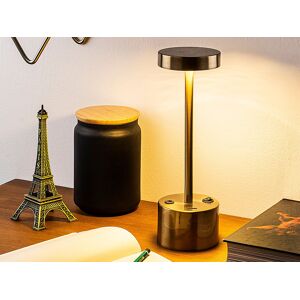 Mobistoxx Lampe de table KESSEL sans fil 1 lampe dore