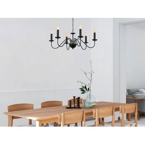 Mobistoxx Lustre APOLIMA 6 lampes noir