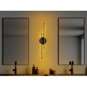 Mobistoxx Applique murale MUVRINI 2 lampes noir