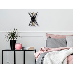 Mobistoxx Applique murale KIRI 2 lampes noir