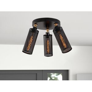 Mobistoxx Plafonnier GUMBY 3 lampes noir