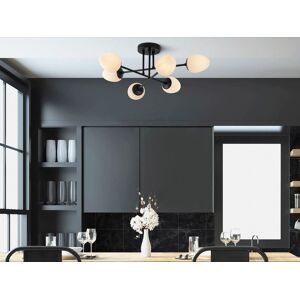 Mobistoxx Plafonnier PIETROBONI 6 lampes noir