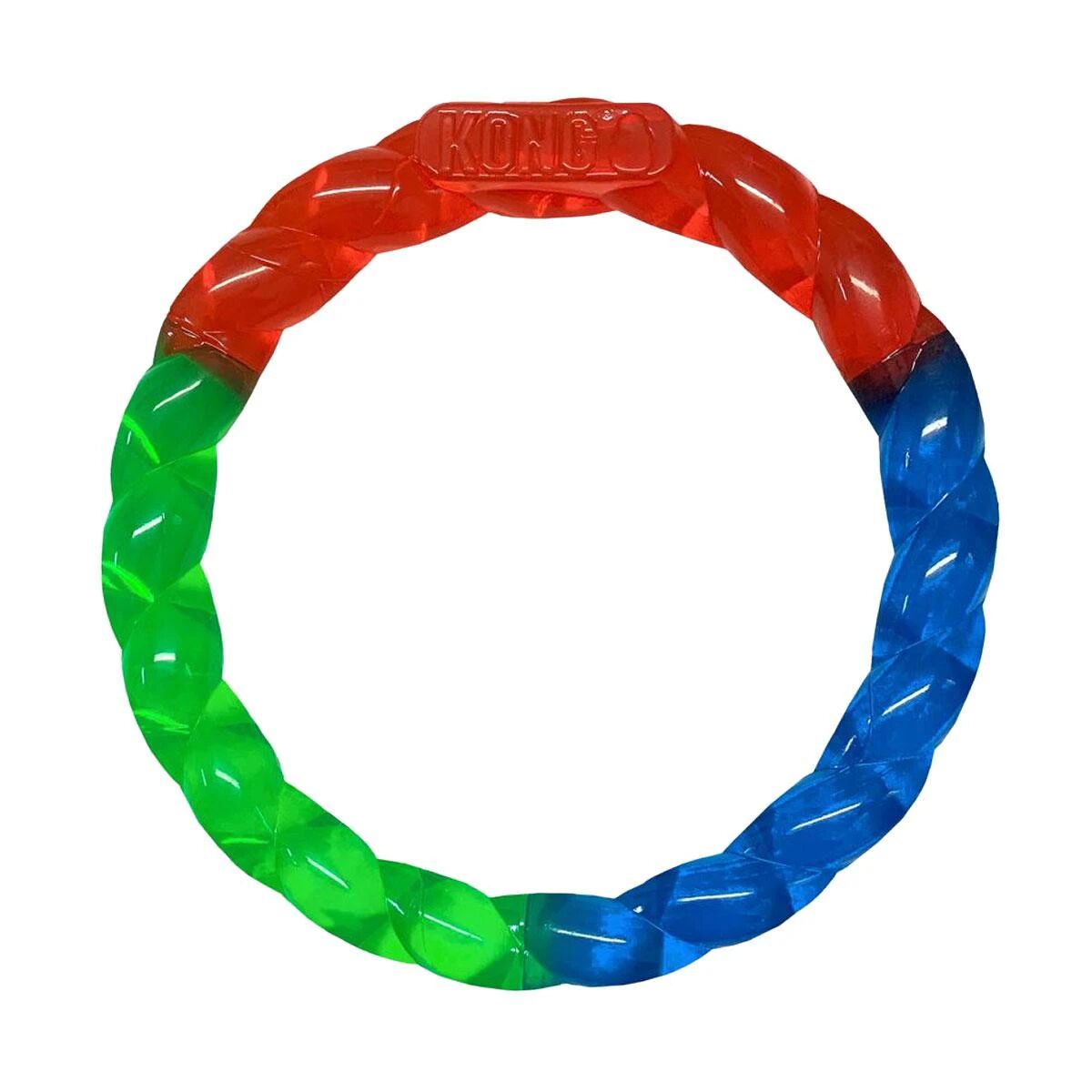 Kong Jouet Kong Twistz Ring pour Chien - Taille S