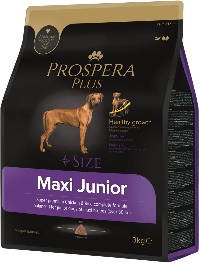 Prospera Plus Croquettes Pour Chien Junior Maxi 3 Kg