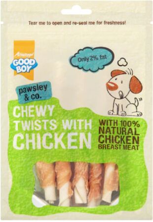 Torsade Chewy Twists au Poulet Good Boy 350g