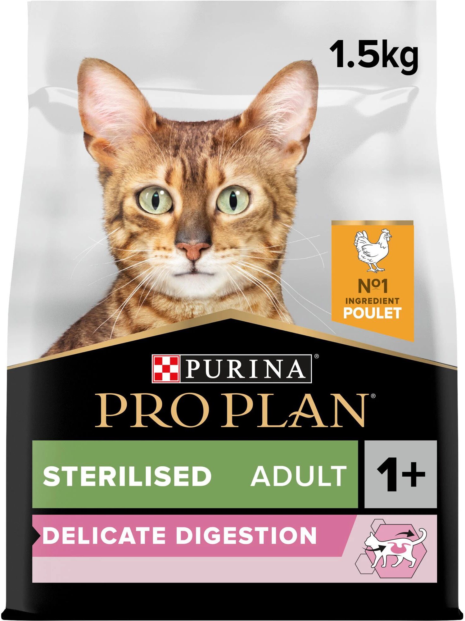 Purina Pro Plan sterilised chat 1,5Kg poulet