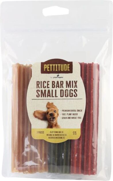 Pettitude Barres de Riz Small pour chien mix de 7 pièces