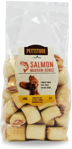 Pettitude Os a moelle avec saumon pour chien 400g