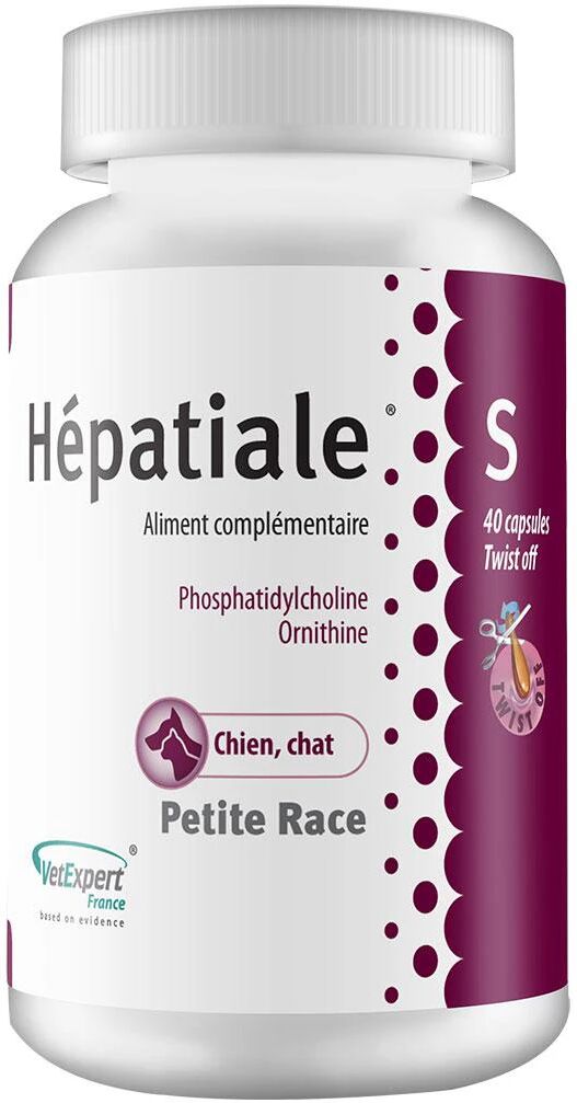 Vetexpert Hepatiale S 10 Capsules Twist-Off