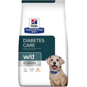 Hill's Prescription Diet W/D Diabetes Care croquettes pour chien 10Kg poulet