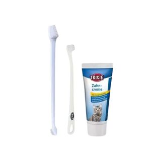 Trixie Brosse a dent et dentifrice pour chat