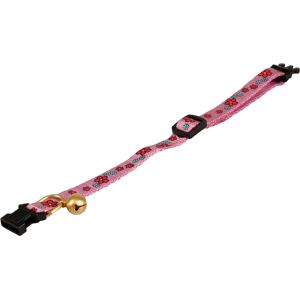 Flamingo Collier Pour Chat Ziggi Fleur Rose 20-35cm 10mm