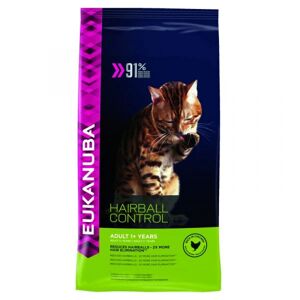 Eukanuba Adult Hairball Indoor pour chat 400g