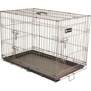 Flamingo Cage Pour Chien Ebo Taupe M 47x77x55cm