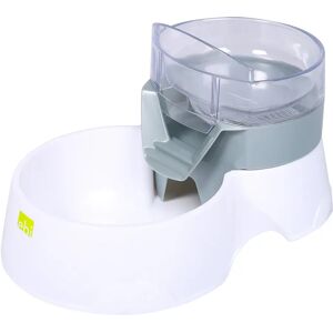 Ebi Fontaine a Eau Pet Feeder 2in1 28x19x17cm Gris