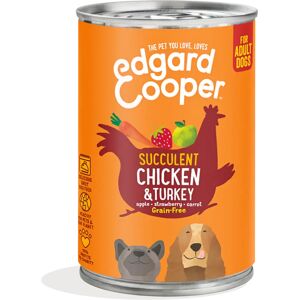 Edgard & Cooper Edgard&Cooper Patee pour chien au poulet - 6x 400g