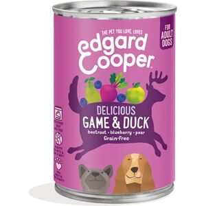 Edgard & Cooper Edgard&Cooper Patee pour chien au gibier - 6x 400g