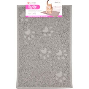 Flamingo Tapis Pour Bac a Litiere Tumbi Gris 40x60cm