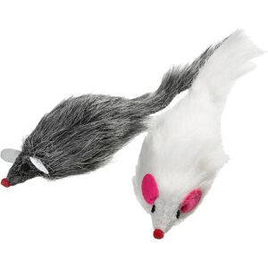 Flamingo Jouet chat Souris Remy Gris Peluche 6x22x3,5cm