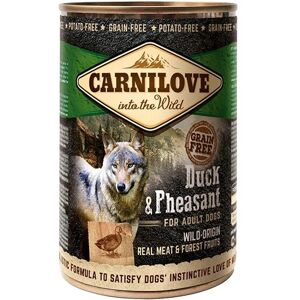 Carnilove Chien Adulte - Canard et faisan - Boîte de 400g