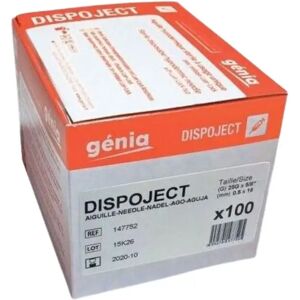 Genia Aiguille DISPOJECT ORANGE 0,5 mm 16 mm