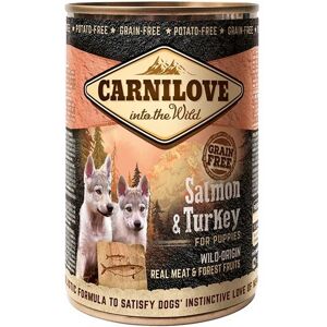 Carnilove Chiot - Saumon et Dinde- Boîte de 400g