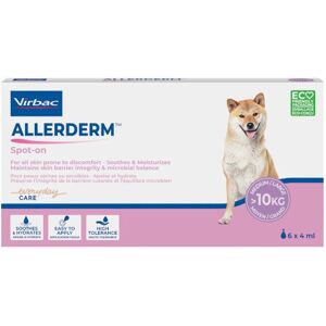 Virbac Allerderma¢ spot on chien 10Kg - 6 pipettes