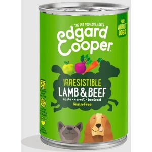 Edgard & Cooper Edgard&Cooper Patee pour chien a l'agneau - 6x 400g