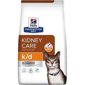 Hill's HillasÂ Prescription Diet k/d Kidney - Croquettes pour Chat au Thon - sac de 1,5 kg