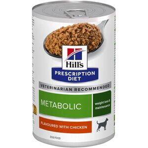 Hill's Prescription Diet Canine Metabolic Advanced Weight Solution chien - 12x370g au poulet