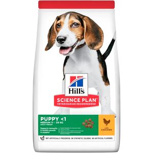 Hill's Science Plan Puppy croquettes pour chiot Medium au poulet 14Kg