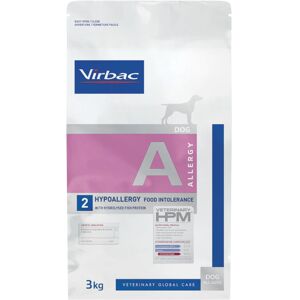 Virbac HPM Hypoallergy A2 Chien Food Intolerance Poisson 3Kg