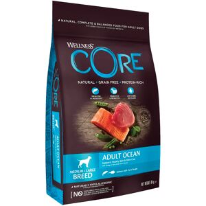 Wellness CORE croquettes pour chien adulte de race moyenne Ocean - 10Kg au saumon et au thon