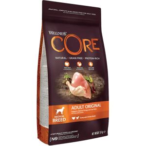 Wellness CORE croquettes pour chien adulte de race moyenne Original - 1.8Kg a la dinde et au poulet