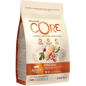 Wellness CORE croquettes pour chat adulte Original - 300g a la dinde et au poulet