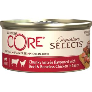 Wellness CORE Signature Selects Chunky- 79g au boeuf et poulet en Sauce