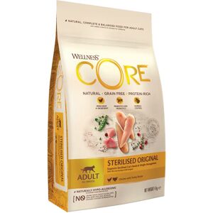 Wellness CORE croquettes pour chat adulte sterilise Original - 4Kg a la dinde et au poulet