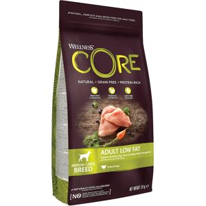 Wellness CORE Low Fat Croquettes pour chien de race moyenne - 1.8Kg a la dinde