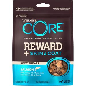 Wellness CORE Reward+ Friandise pour la peau et le pelage - 170g au saumon