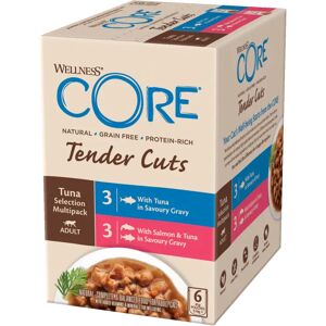 Wellness CORE Tender Cuts Multipack - 6x85g au thon