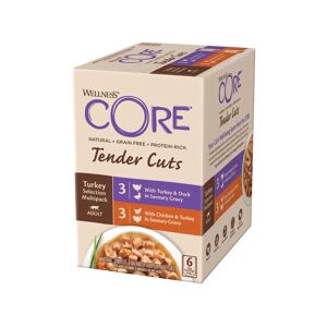 Wellness CORE Tender Cuts Multipack - 6x85g a la dinde