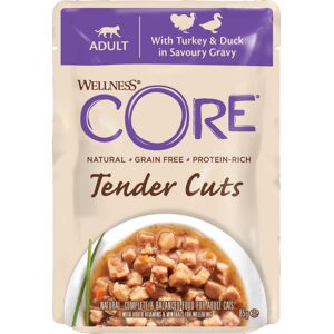 Wellness CORE Tender Cuts - 85g au poulet et canard en sauce