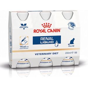 Royal Canin Renal Liquid Chat 3 Flacons de 200ml