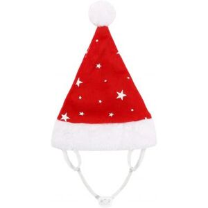 Wouapy Bonnet de Noel pour chien et chat Taille XS 6,5 cm