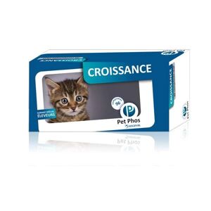 Pet Phos Pet-Phos felin croissance - 96 comprimes