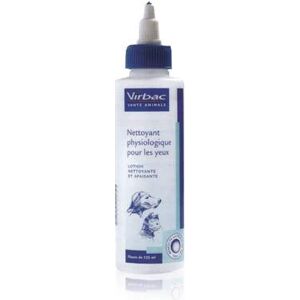 Virbac Nettoyant physiologique pour les yeux 125ml